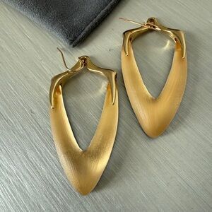 Alexis Bittar Elegant Gold and Acrylic Drop Earrings - gorgeous!